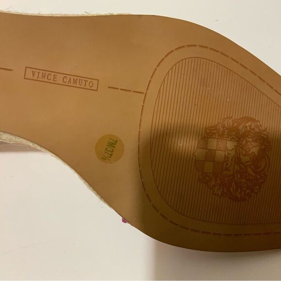 Vince Camuto Bretandi Adjustable Espadrille Wedge Sandals 7 M/ 37.5 - Picture 8 of 10